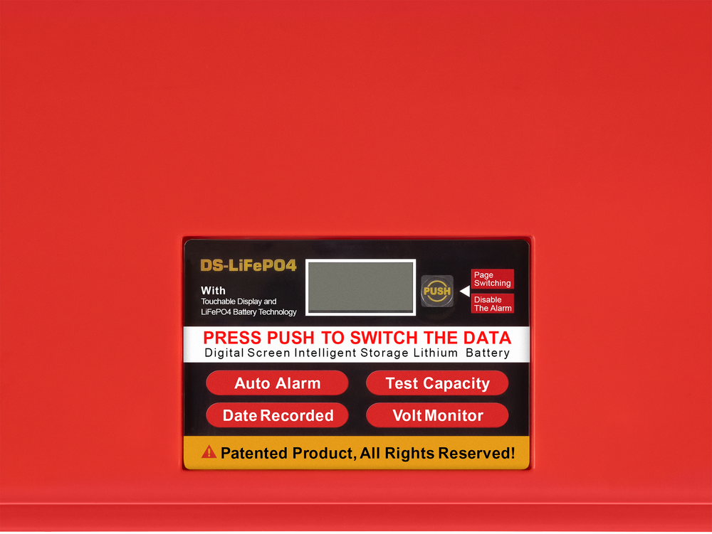 Vipow LiFePO4 Bluetooth gelio baterija 200Ah