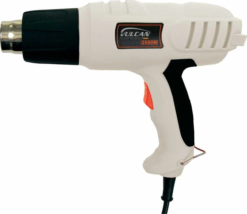 Vulcan techninis fenas Karšto oro pistoletas 2000 W, 2 greičiai, 400/550 °C