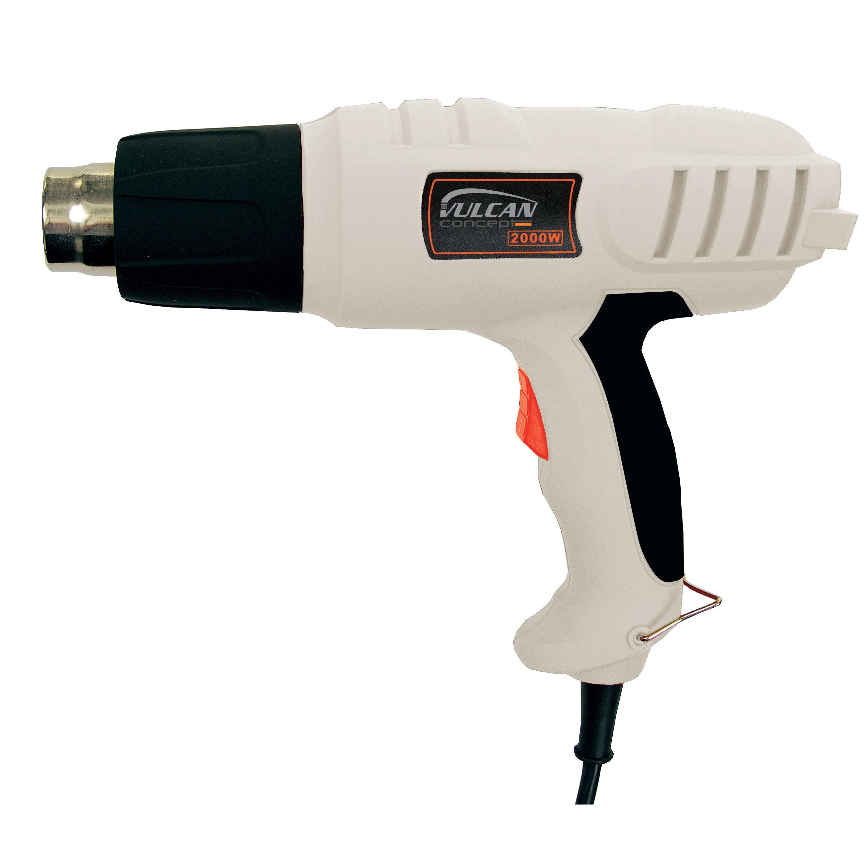 Vulcan techninis fenas Karšto oro pistoletas 2000 W, 2 greičiai, 400/550 °C