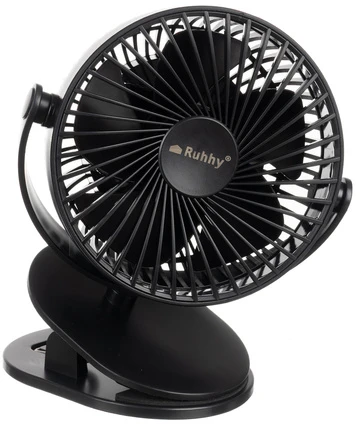 Ventiliatorius Juodas cordless fan Ruhhy 25567