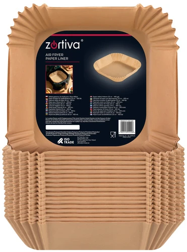 Popierinis įdėklas gruzdintuvei 20 cm 400 vnt. Zortiva
