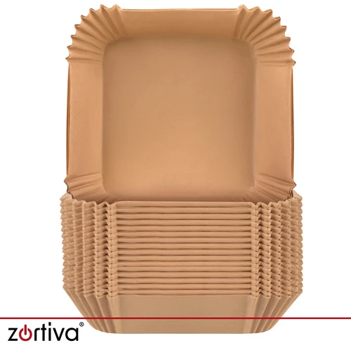 Popierinis įdėklas gruzdintuvei 20 cm 400 vnt. Zortiva