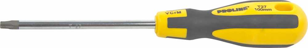 Wkrętak Torx atsuktuvas su skylute t40*100mm prof.'st' proline komplekte