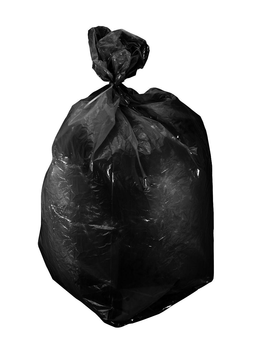 Worki LDPE šiukšlių maišai, 120 l, juodi, ritinėliai, 10 vnt., segr., proline