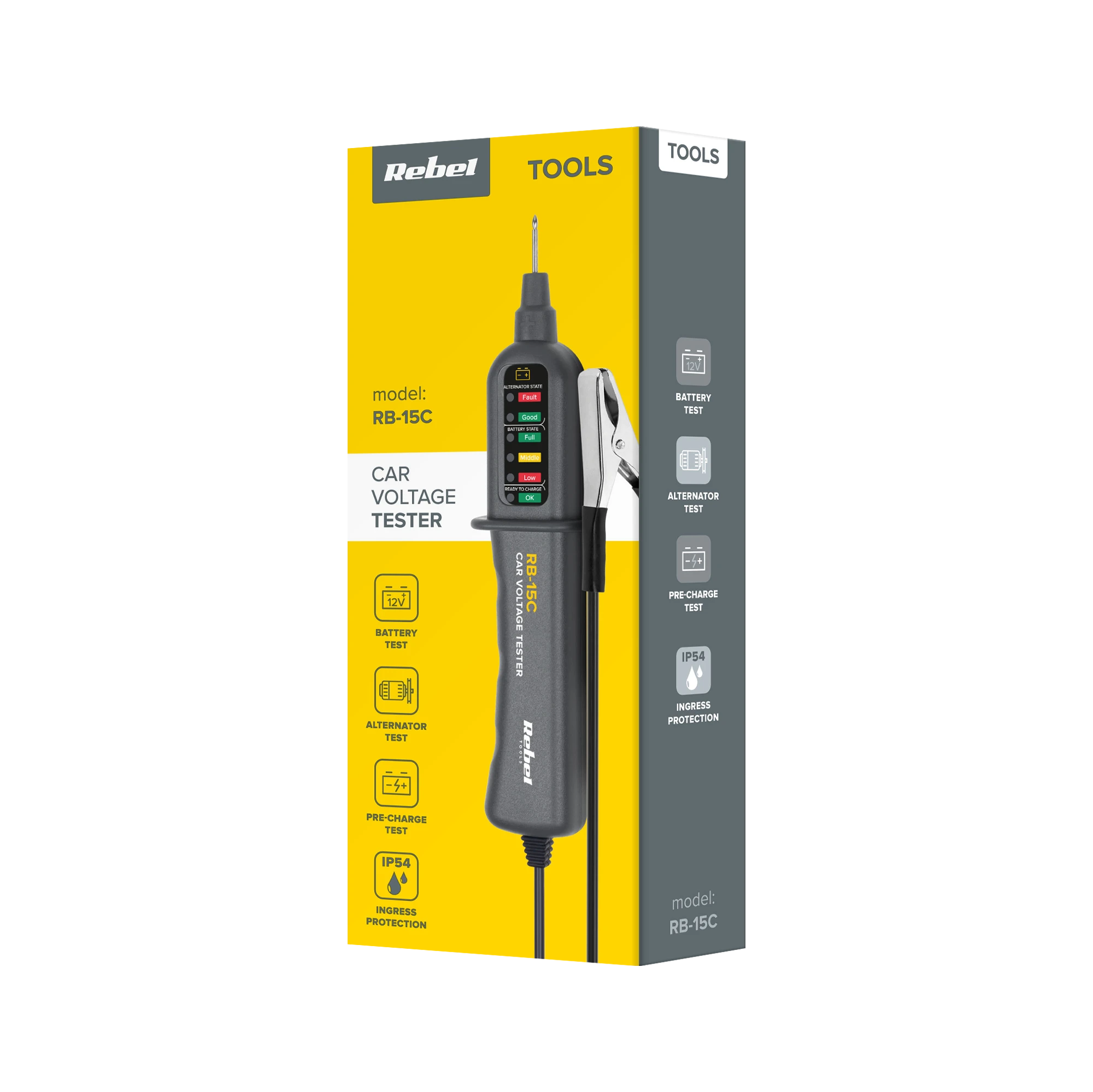 Įtampos testeris REBEL RB-15C