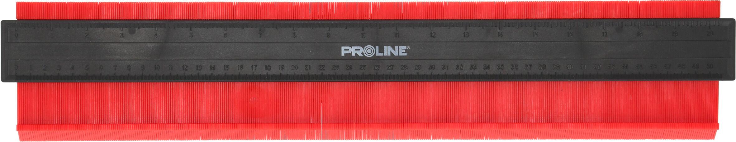 Wzornik 125 mm formos pavyzdys, aliuminio šerdis, magnetas, prolinas