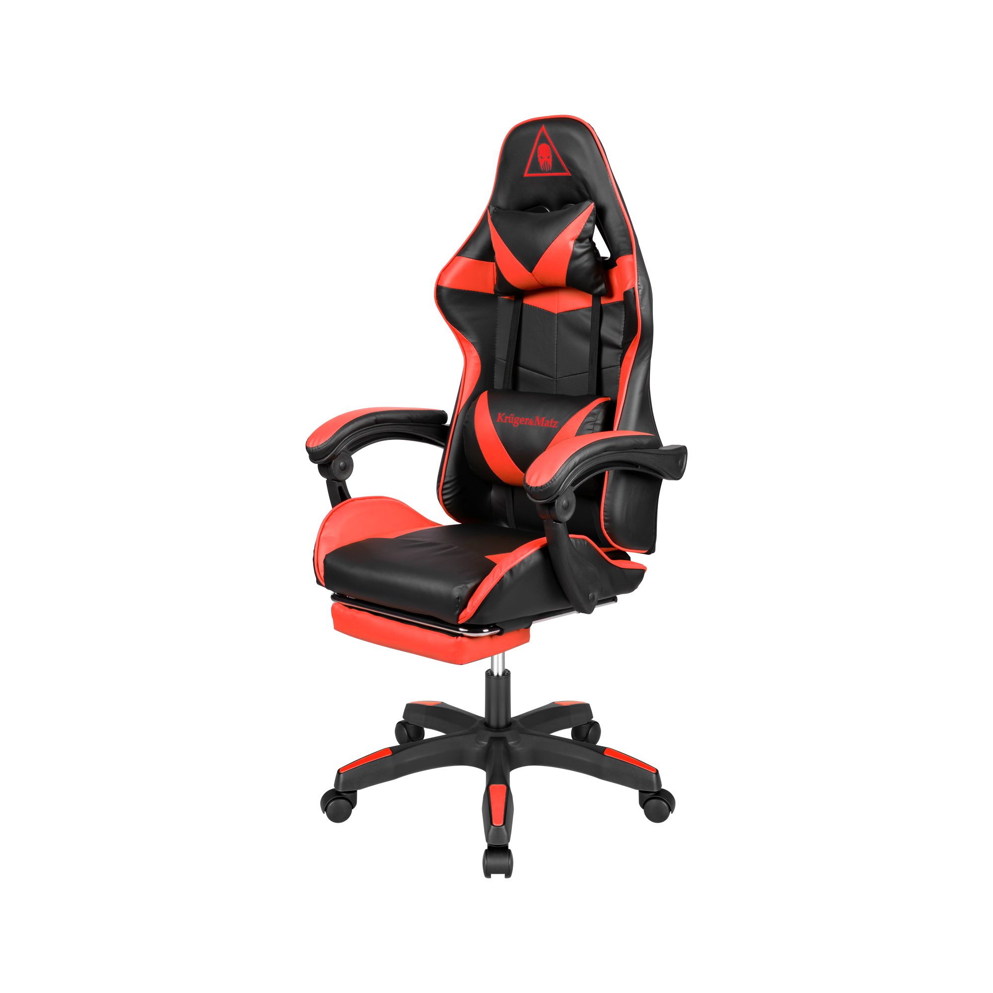 Kruger & Matz GX-150 žaidimų kėdė Juoda ir raudona