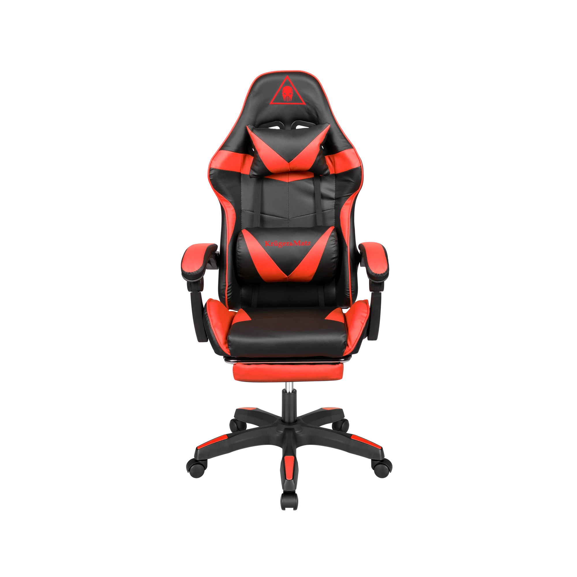Kruger & Matz GX-150 žaidimų kėdė Juoda ir raudona
