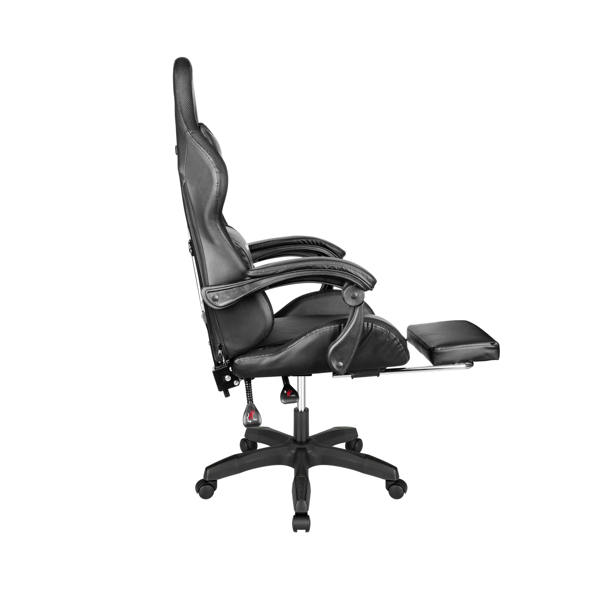 Kruger & Matz GX-150 žaidimų kėdė Juodas LED