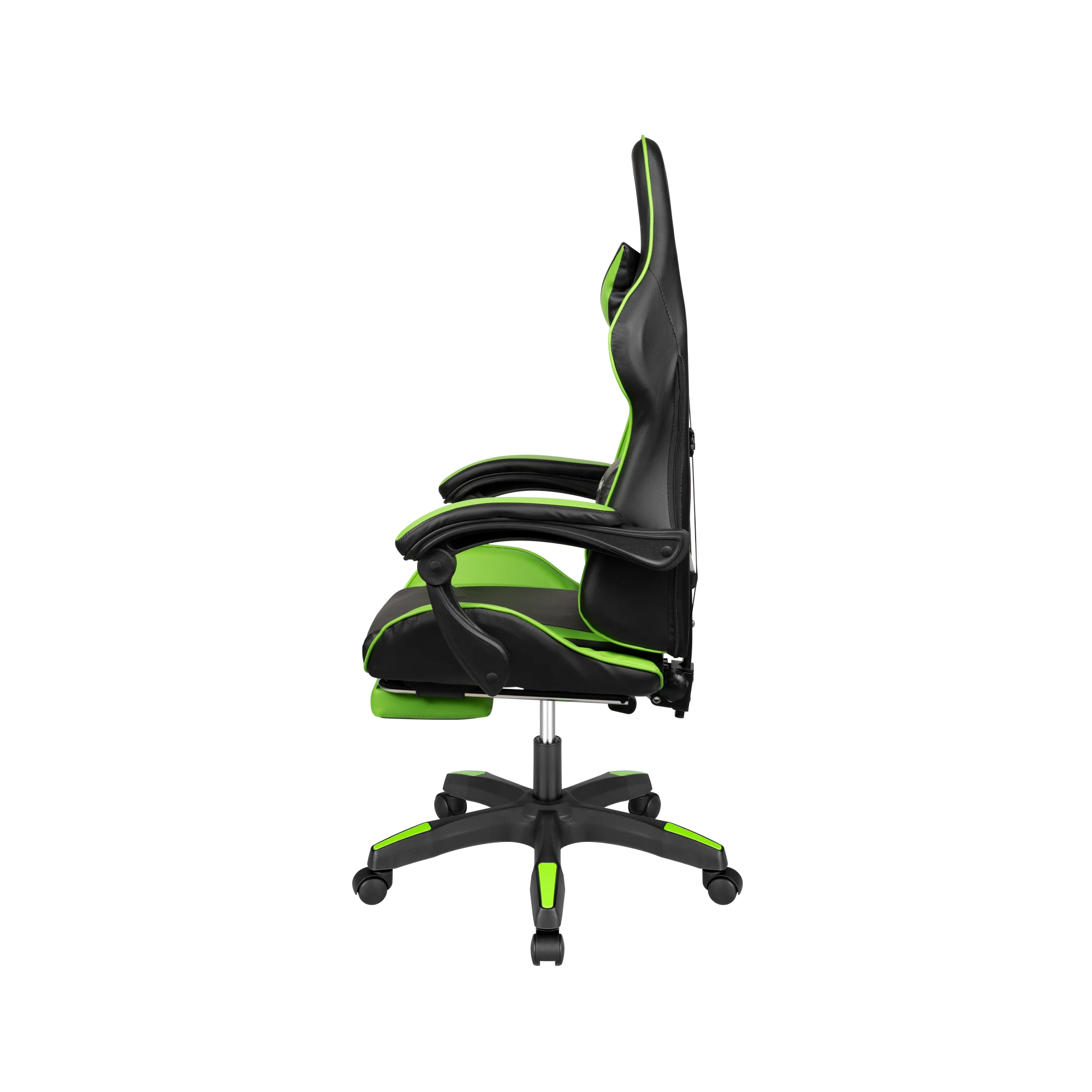 Žaidimų kėdė Kruger & Matz Warrior GX-150 Gaming Chair, Juoda-žalia