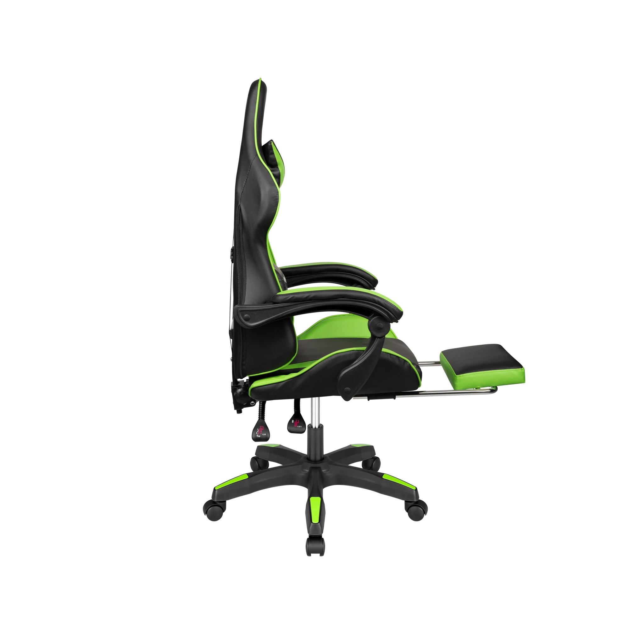 Žaidimų kėdė Kruger & Matz Warrior GX-150 Gaming Chair, Juoda-žalia