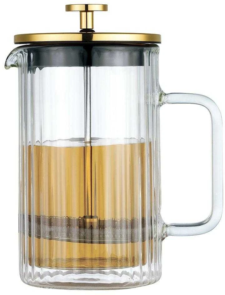 Zaparzacz Stūmoklinis kavos/arbatos virimo aparatas, stiklinis, 0,60 l, Klausberg, kb-7760