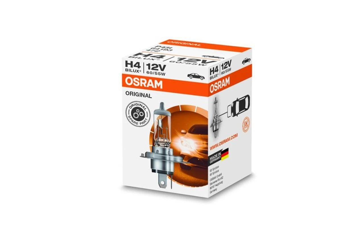 Żarówka Originali Osram lemputė, H4, 60/55W, P43t 64193