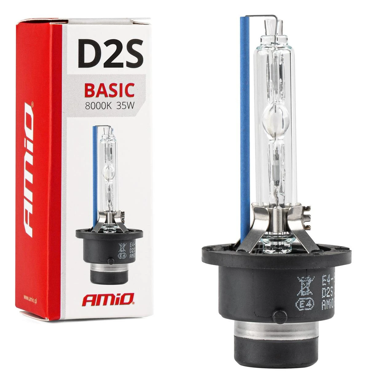 Ksenoninė lemputė D2S 8000K BASIC AMIO-01321