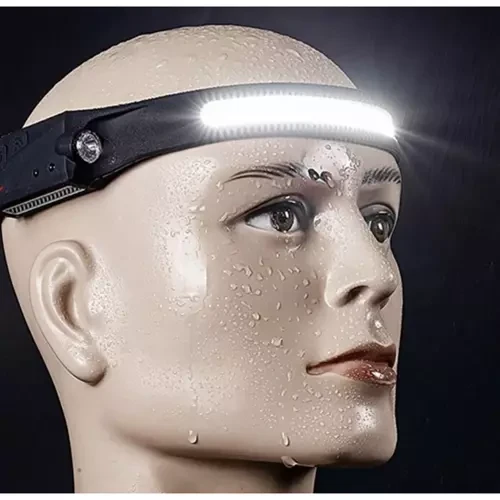 Trizand Galingas LED COB XPE prožektorius ant galvos
