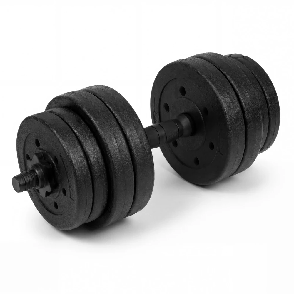 Spokey Rinkinys hantli 4w1 (sztanga, hantle, kettlebell, podpórki do pompek) PONDUS SET 20 kg (Rinkinys hantli 4w1 (sztanga, hantle, kettlebell, podpórki do pompek) Spokey PONDUS SET 20 kg)