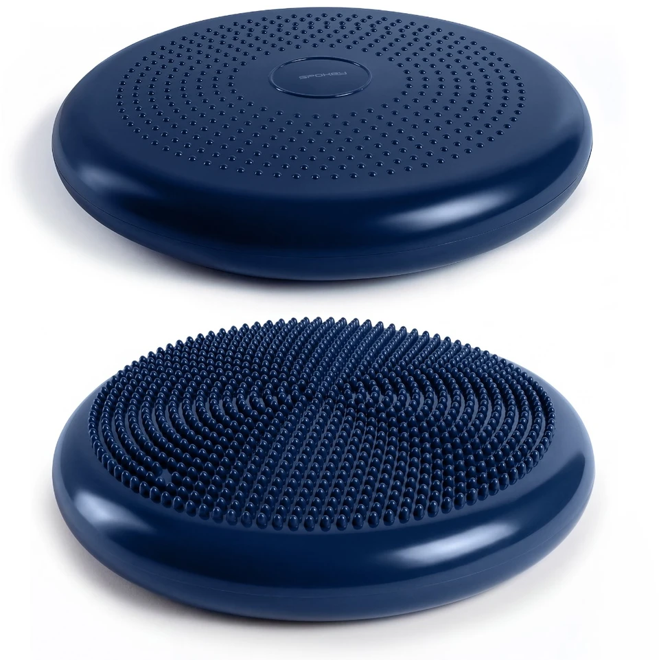 Spokey Poduszka balansowa dvipusė su pompką FIT SEAT (Poduszka balansowa dvipusė su pompką Spokey FIT SEAT)