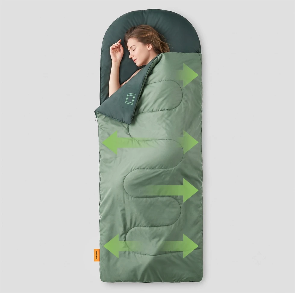 Vasarinis vokelio tipo miegmaišis Spokey COZY PLUS