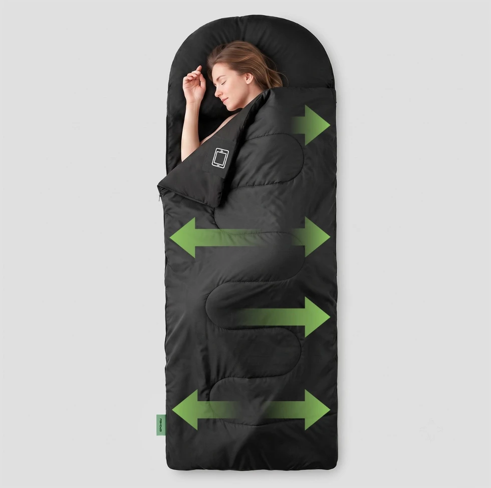 Pavasario–vasaros voko tipo miegmaišis Spokey COZY PLUS