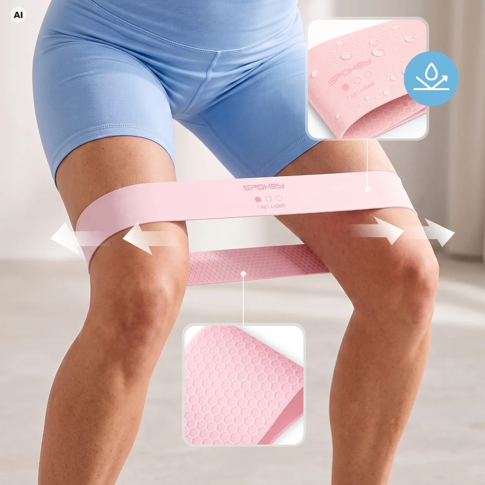 A training band with a non-slip structure Spokey JUICY light