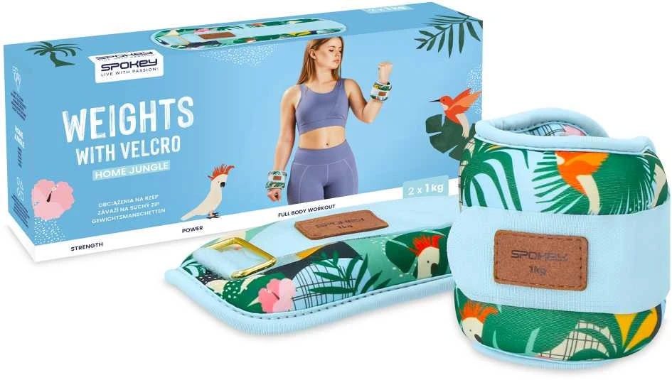 Svoriai riešams ir kulkšnims Spokey HOME JUNGLE 2x 1kg
