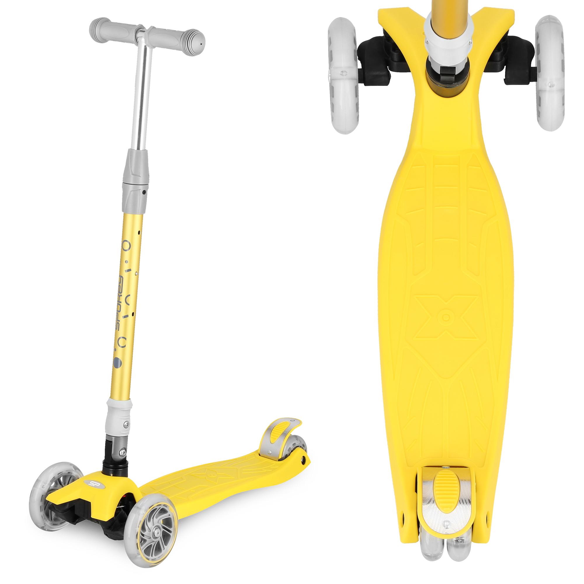 Balansinis paspirtukas Spokey Plier, geltonas