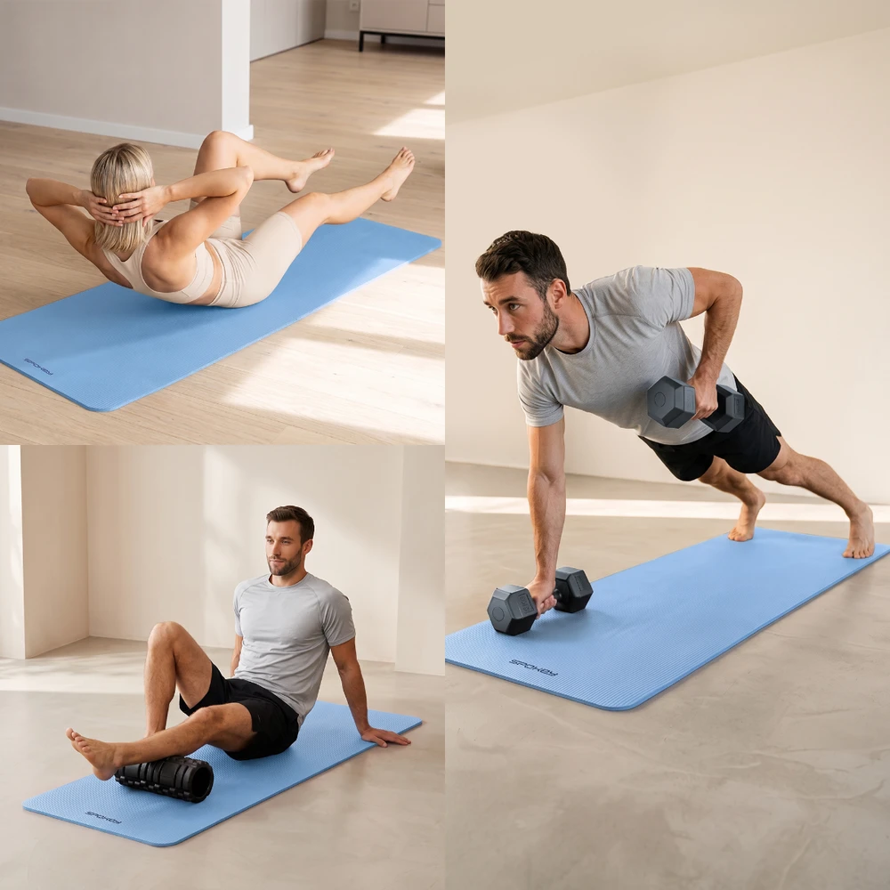 Gimnastikos kilimėlis 183 x 61 x 1 cm Spokey SOFTMAT