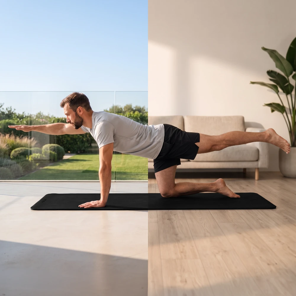 Gimnastikos kilimėlis 183 x 61 x 1,5 cm Spokey SOFTMAT