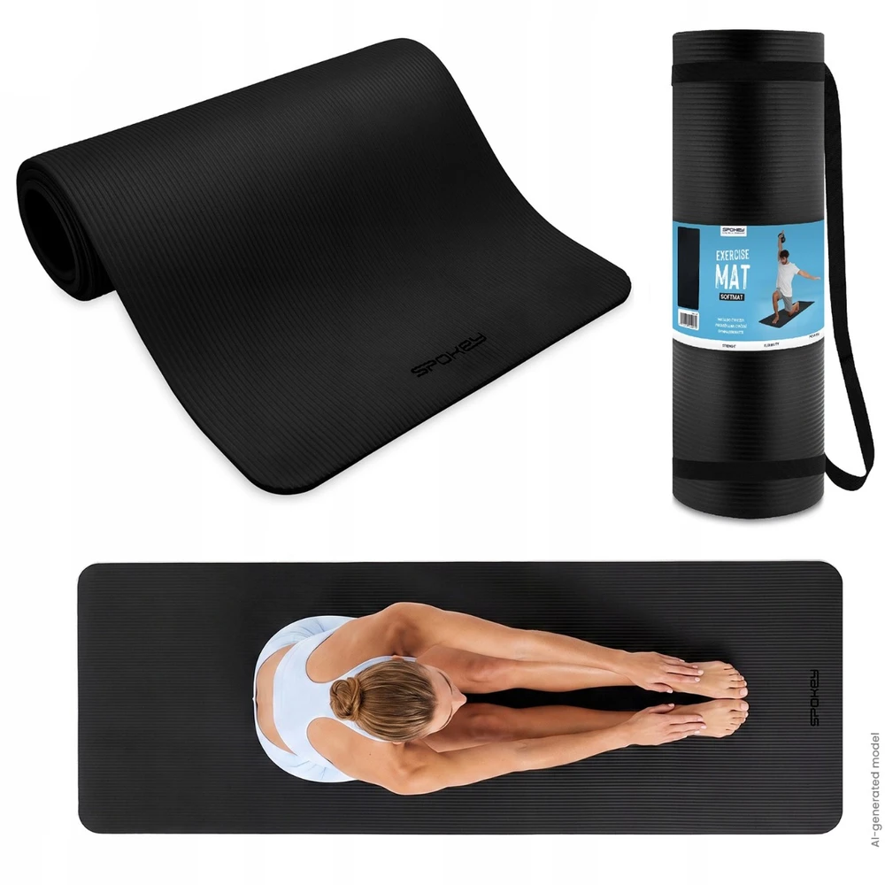 Gimnastikos kilimėlis 183 x 61 x 1,5 cm Spokey SOFTMAT