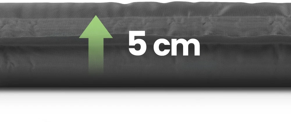 Savaime prisipučiantis kilimėlis Spokey Fatty, pilkas