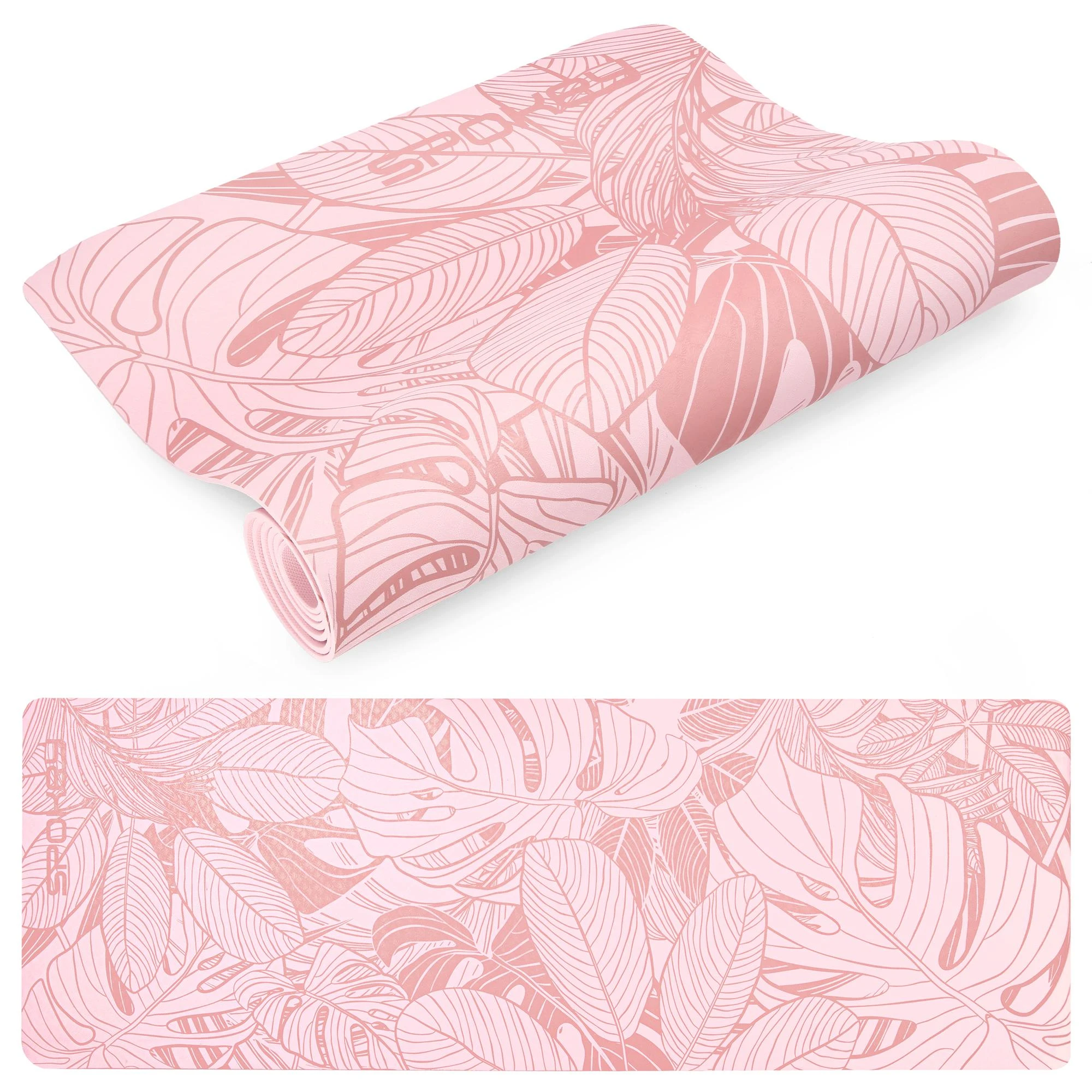 Kilimėlis fitnesui ir jogai 183x61x0,4 cm Spokey LEAF
