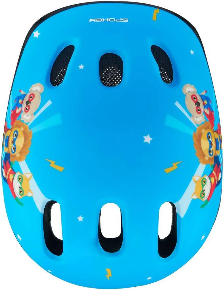 Spokey FUN vaikiškas šalmas M mėlynas