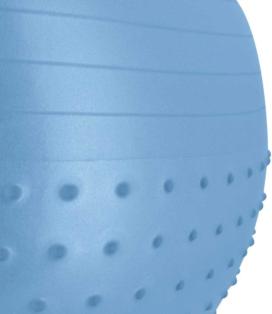 Gimnastikos kamuolys su masažiniais kauburėliais ir pompa Spokey HALF FIT