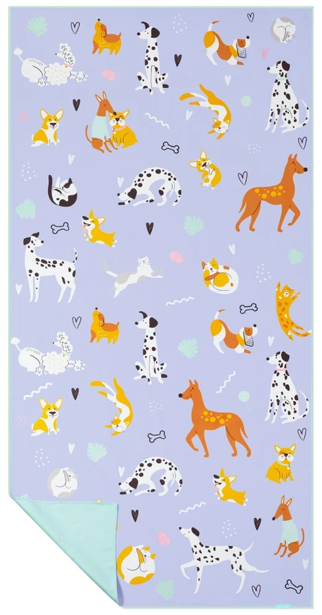 Spokey KIDDY rankšluostis 80x160 kačių