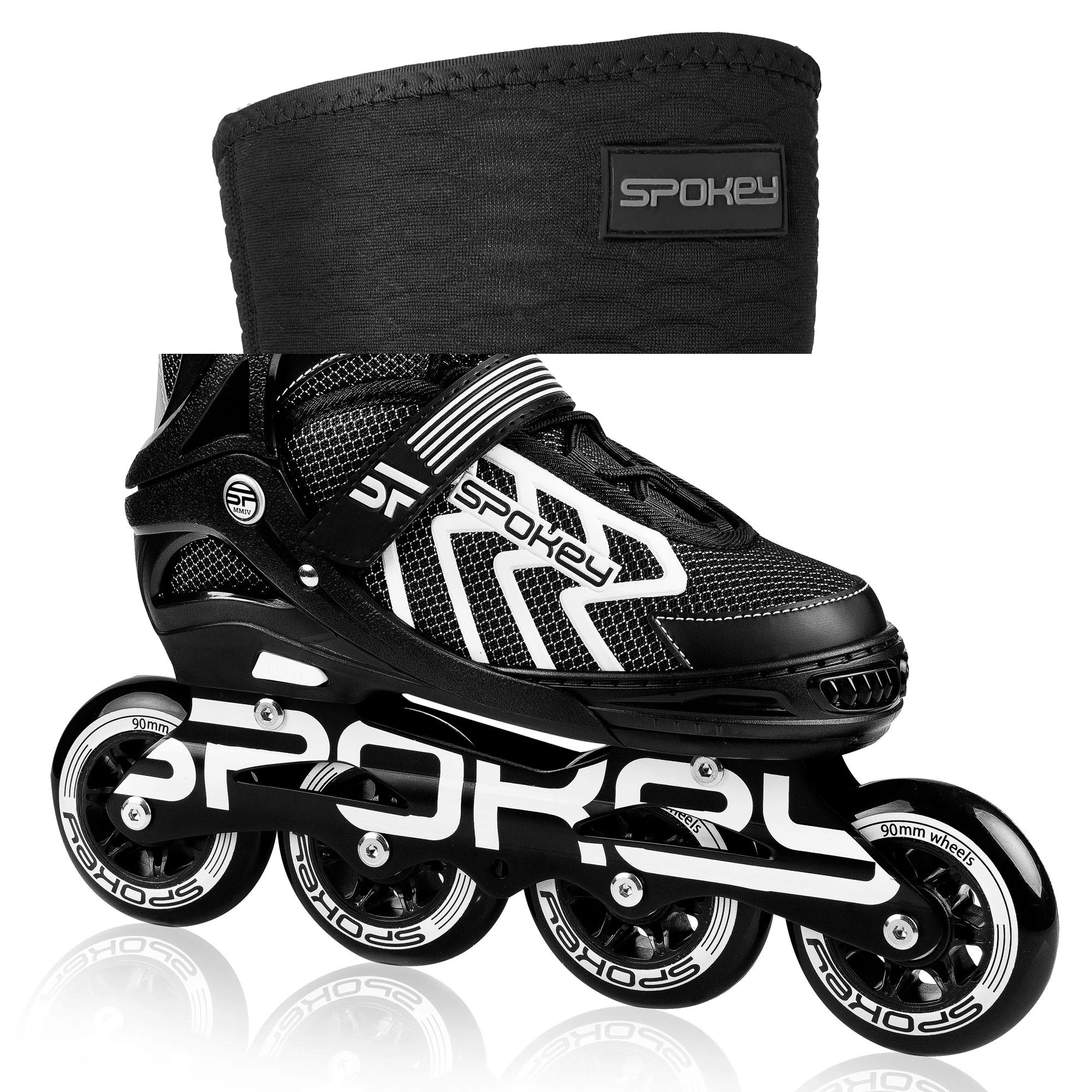 Spokey riedučiai su 90mm ratais
