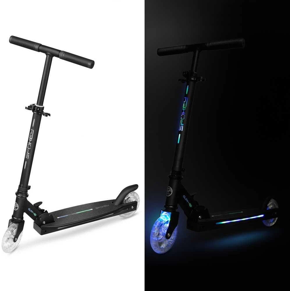Šviečiantis paspirtukas Spokey GLOW-GO