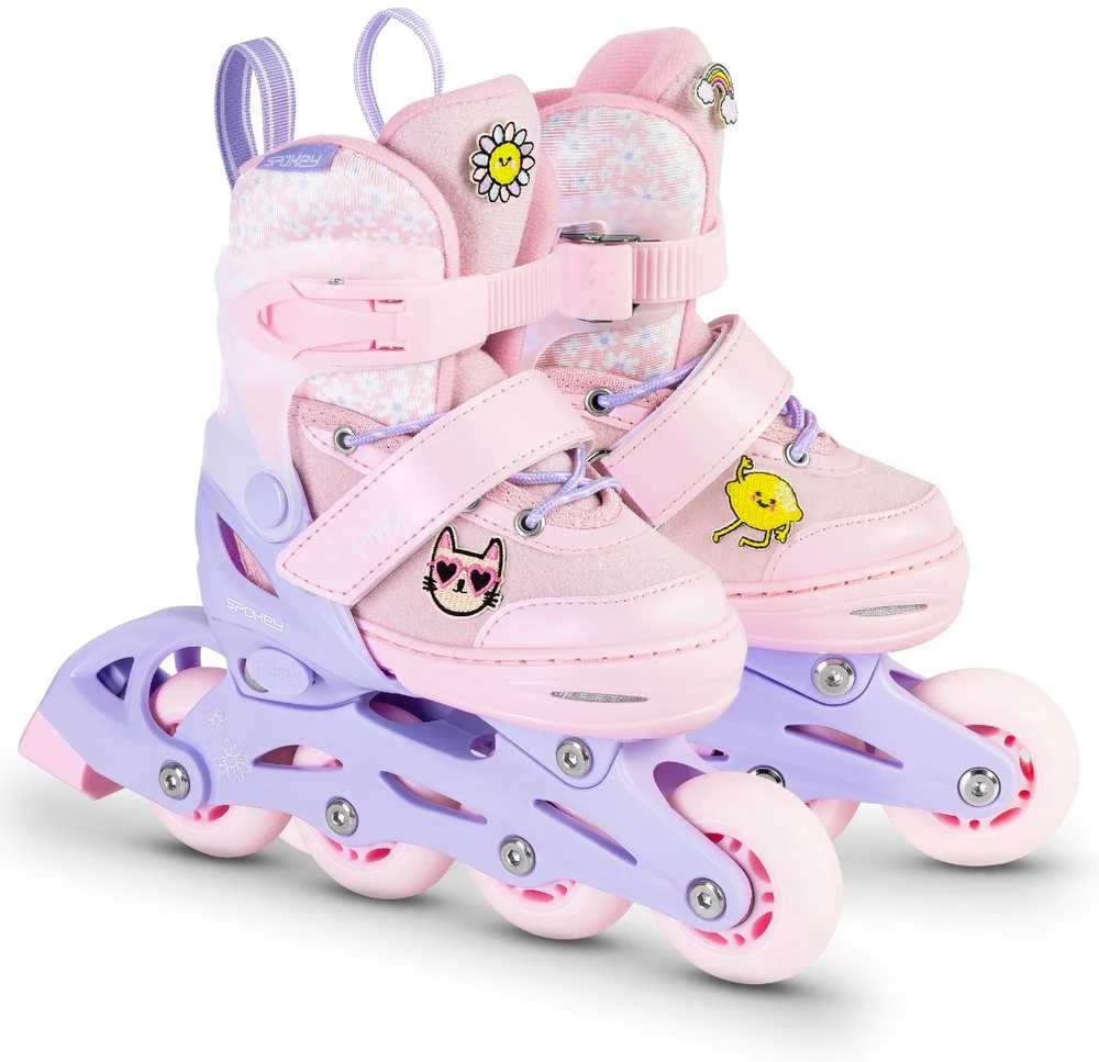Riedučiai Spokey POPPY PK, rožiniai/violetiniai, 27-30