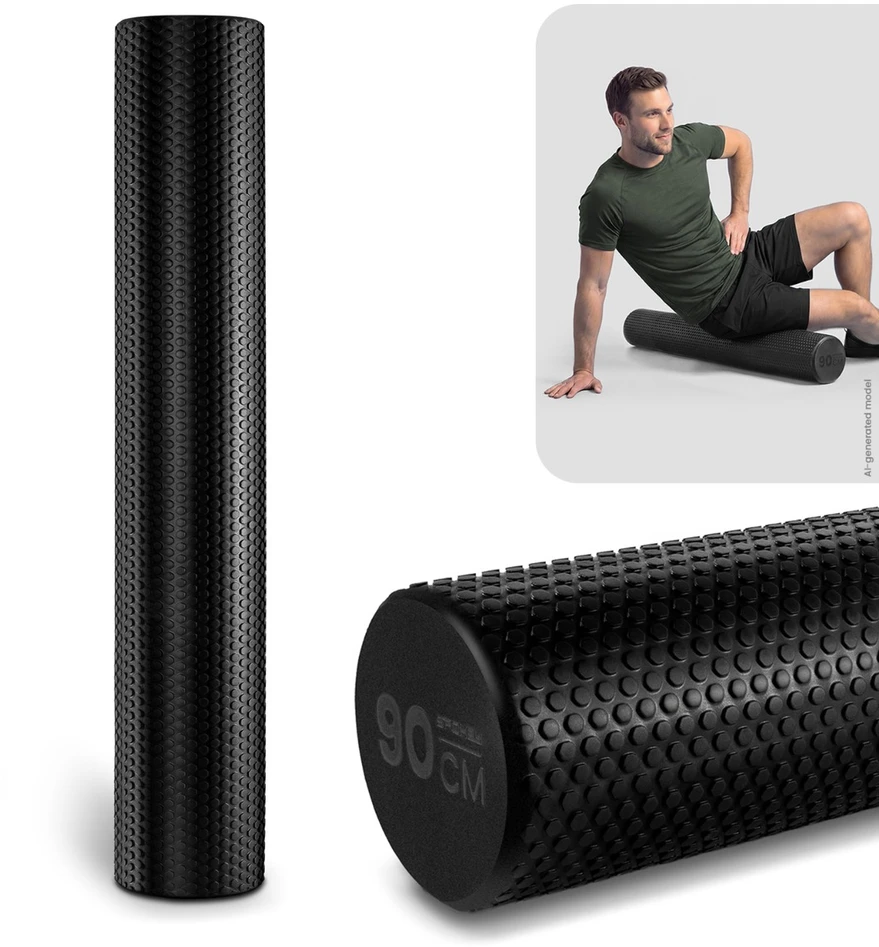 Spokey Pilates roller 90 cm wałek do ćwiczeń rozciągających LONGY (Pilates roller 90 cm wałek do ćwiczeń rozciągających Spokey LONGY)