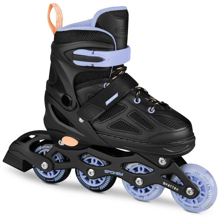 Spokey Riedučiai QUATTRO 4IN1 38-41BK/VT