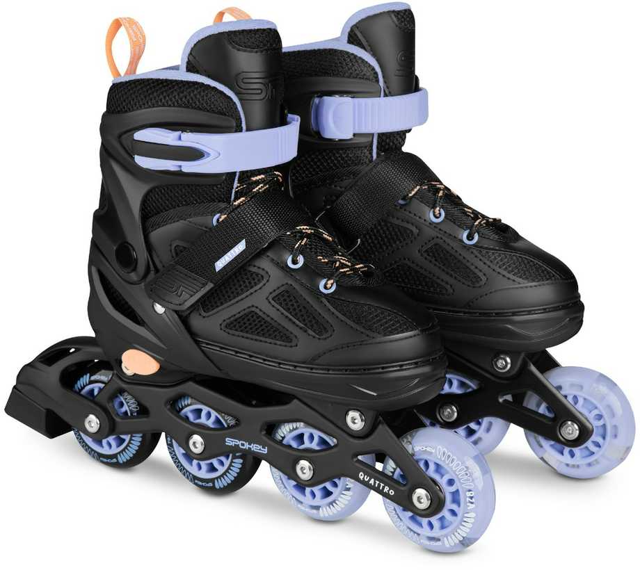 Spokey Riedučiai QUATTRO 4IN1 38-41BK/VT