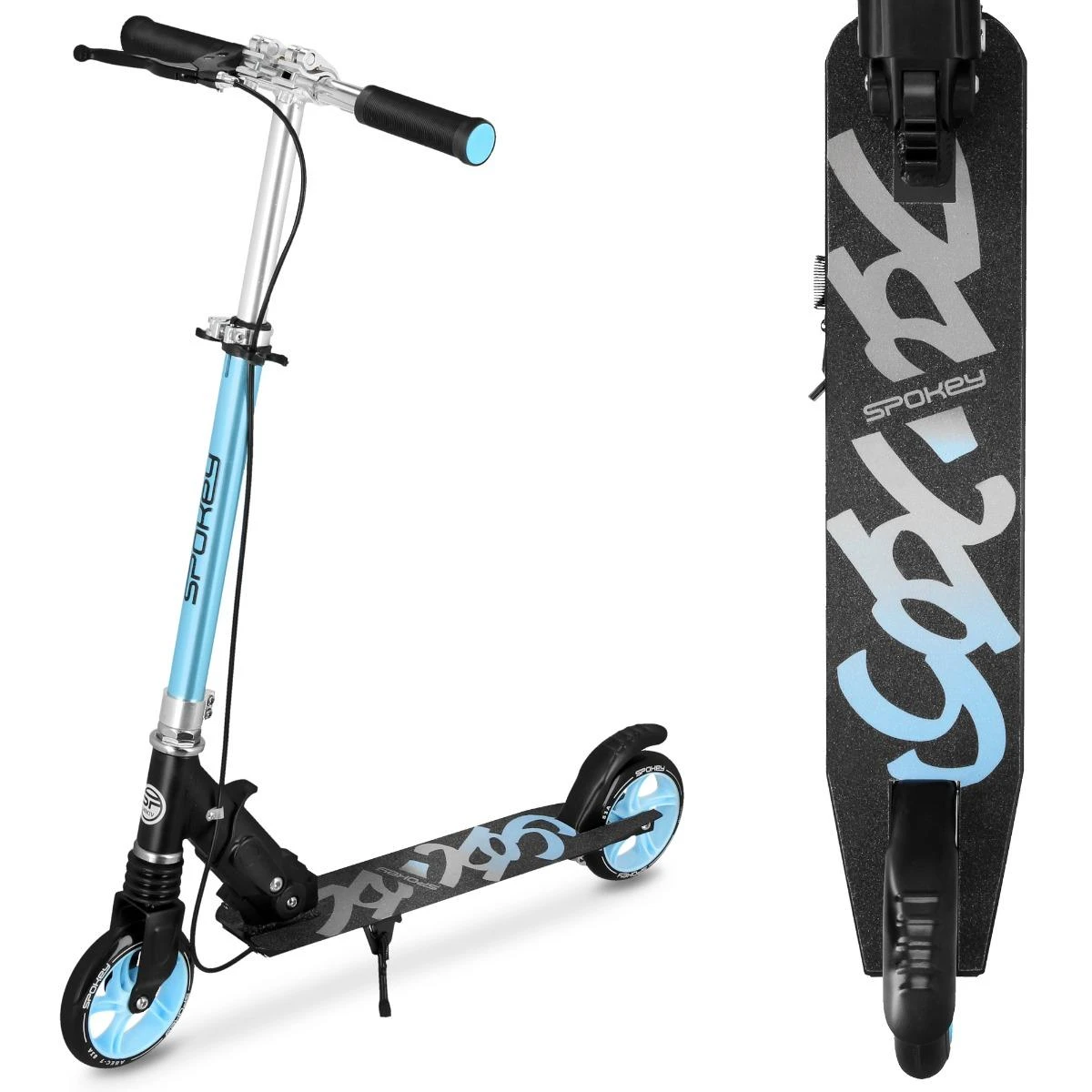 Paspirtukas Spokey Vacay Pro, mėlynas/juodas