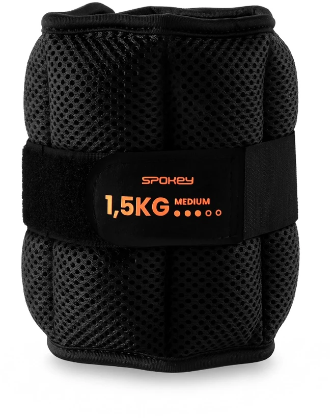Spokey Rinkinys 2 obciążeń na nadgarstki lub kostki Active Form 1,5kg (Rinkinys 2 obciążeń na nadgarstki lub kostki Spokey ACTIVE FORM 1,5kg)