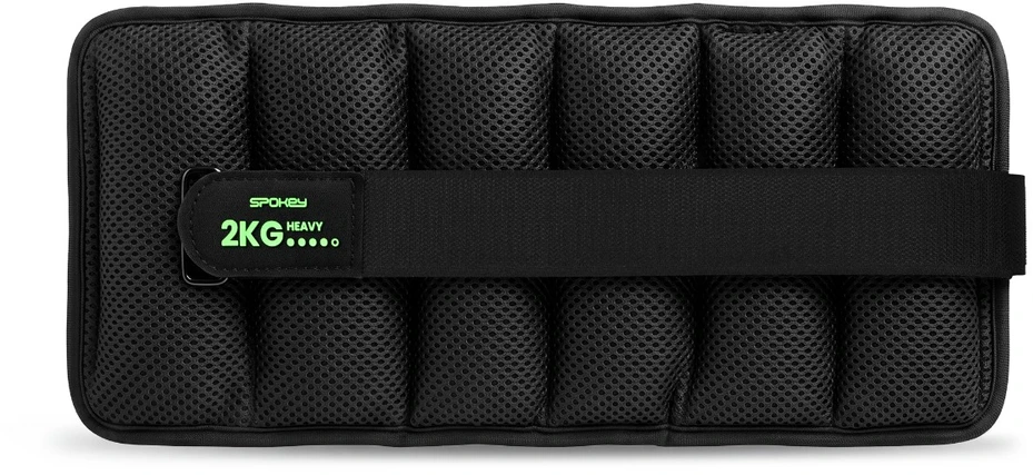 Spokey Rinkinys 2 obciążeń na nadgarstki lub kostki ACTIVE FORM 2kg (Rinkinys 2 obciążeń na nadgarstki lub kostki Spokey ACTIVE FORM 2kg)