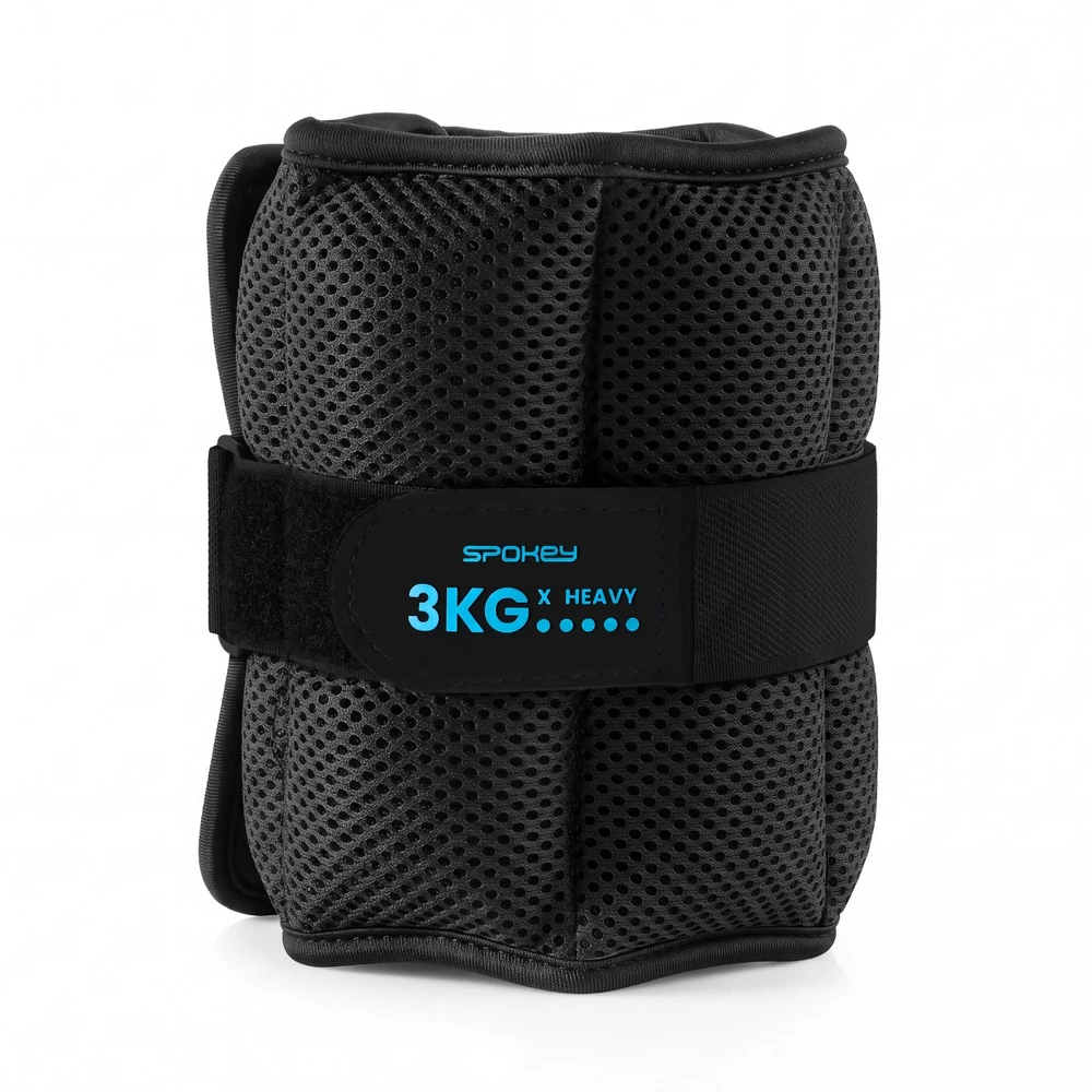 Spokey Rinkinys 2 obciążeń na nadgarstki lub kostki Active Form 3kg (Rinkinys 2 obciążeń na nadgarstki lub kostki Spokey ACTIVE FORM 3kg)