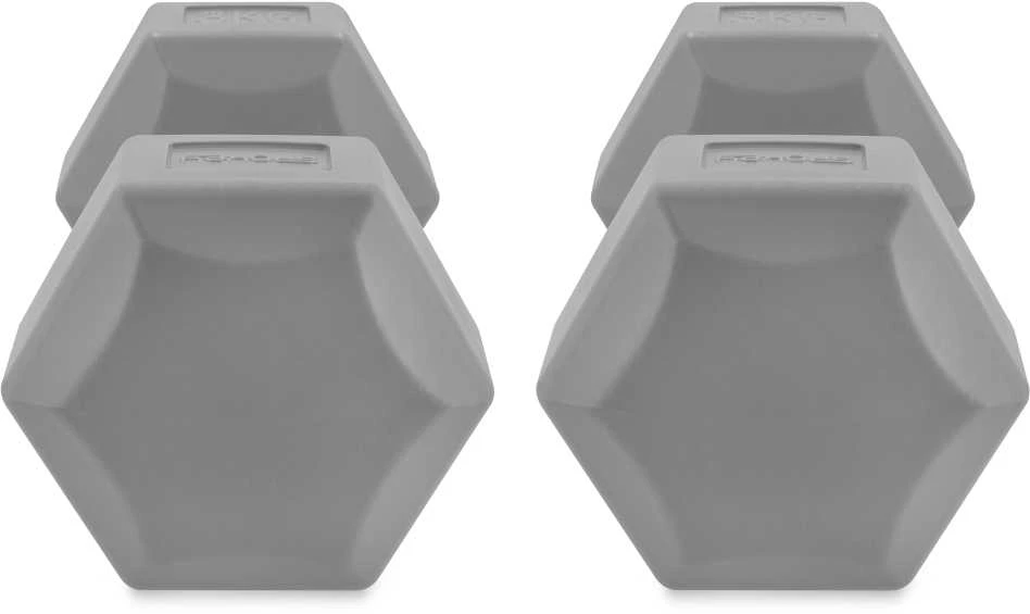 Šešiakampių hantelių rinkinys 2x3 kg Spokey MONSTER