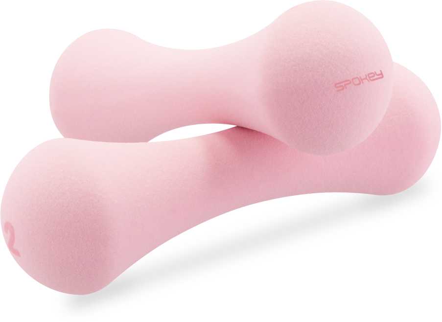 Neopreninių hantelių rinkinys Spokey BONE 2x2 kg