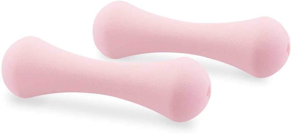 Neopreninių hantelių rinkinys Spokey BONE 2x2 kg