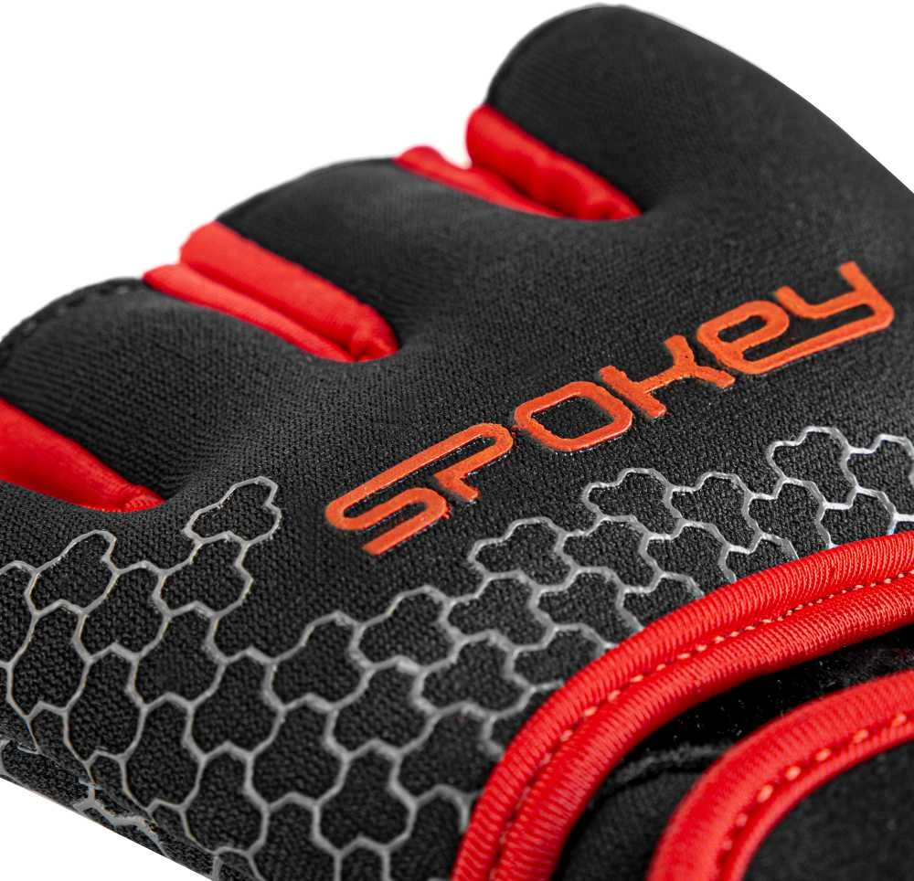 Fitneso pirštinės Spokey LAVA, raudonos