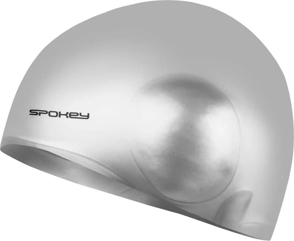 Plaukimo kepurė sidabrinė Spokey EARCAP