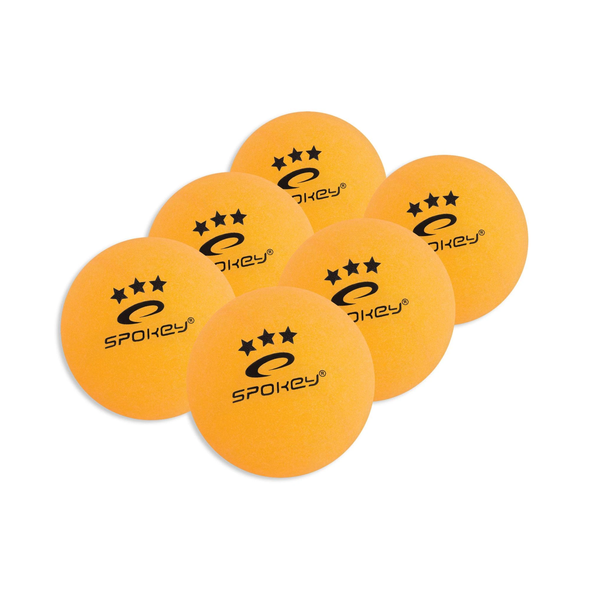 Stalo teniso kamuoliukai Special Spokey 6vnt. oranžiniai